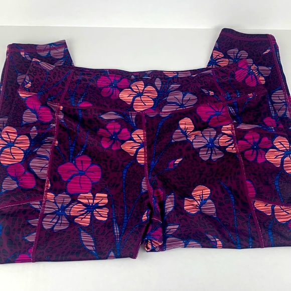 Pro Player plum tone leggings - Picture 3 of 10